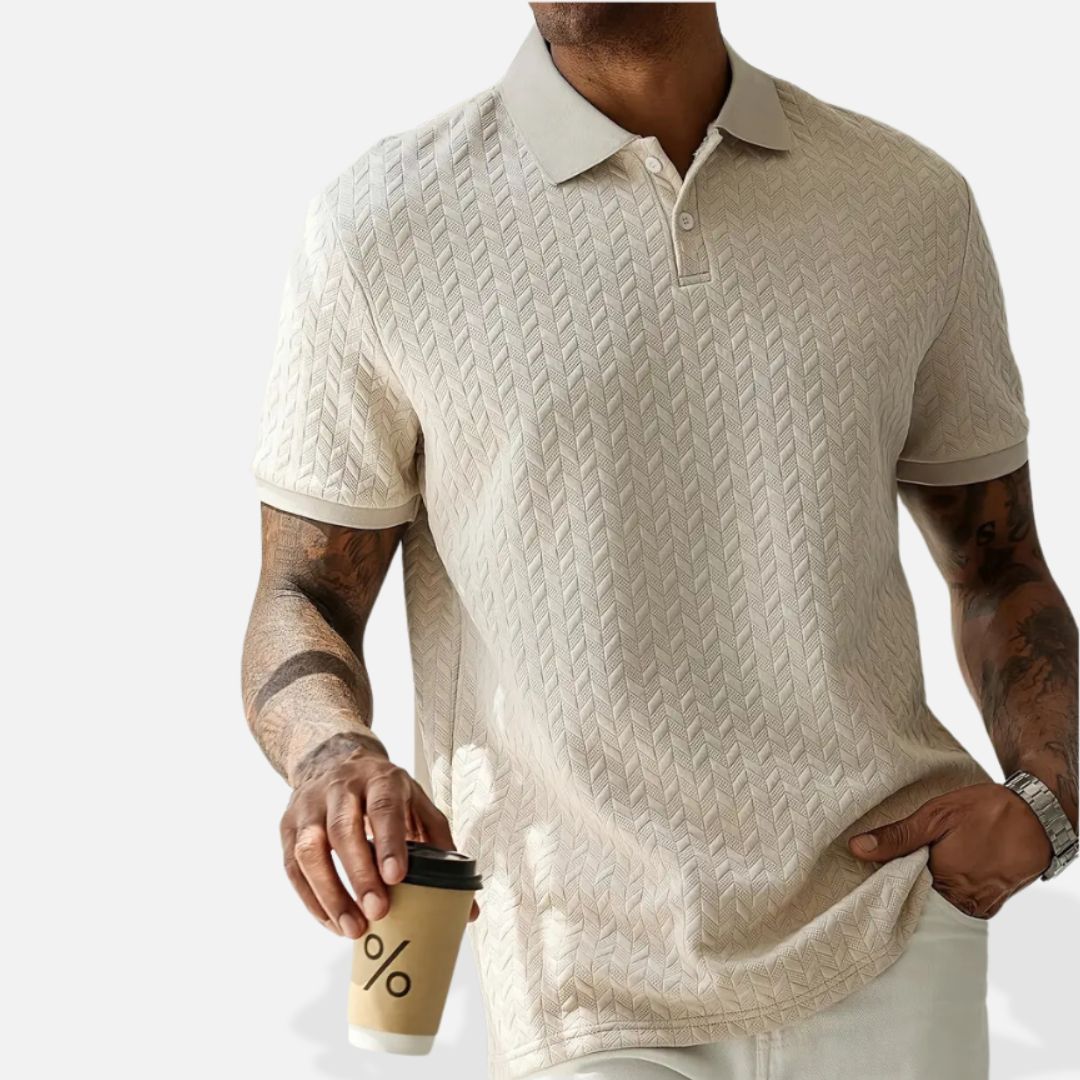 Polo Homme Beige