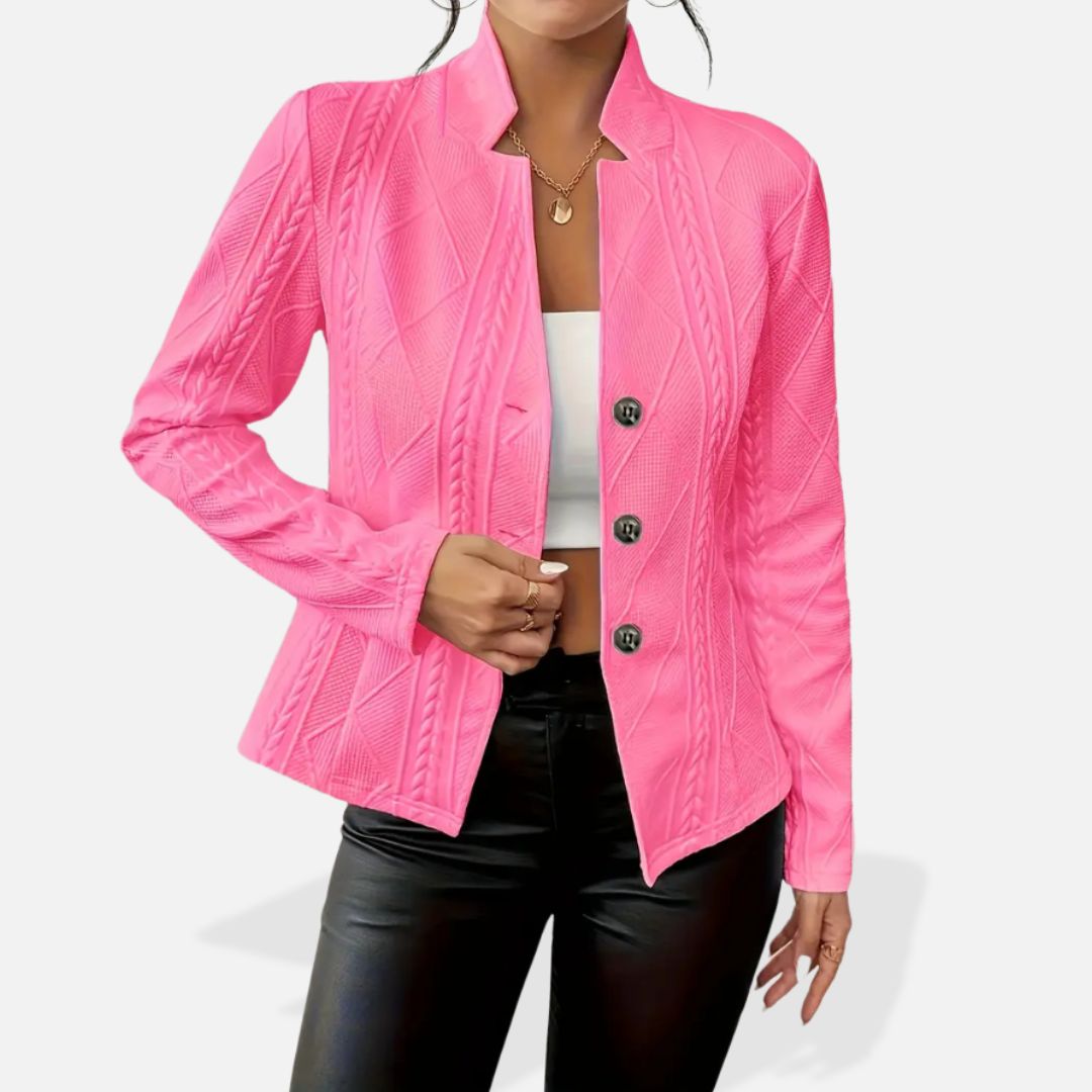 Blazer Femme à Boutons