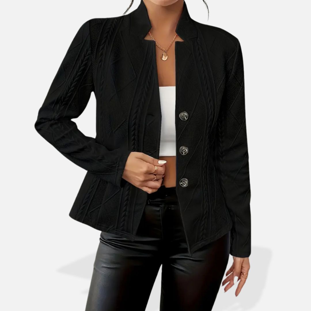 Blazer Femme à Boutons